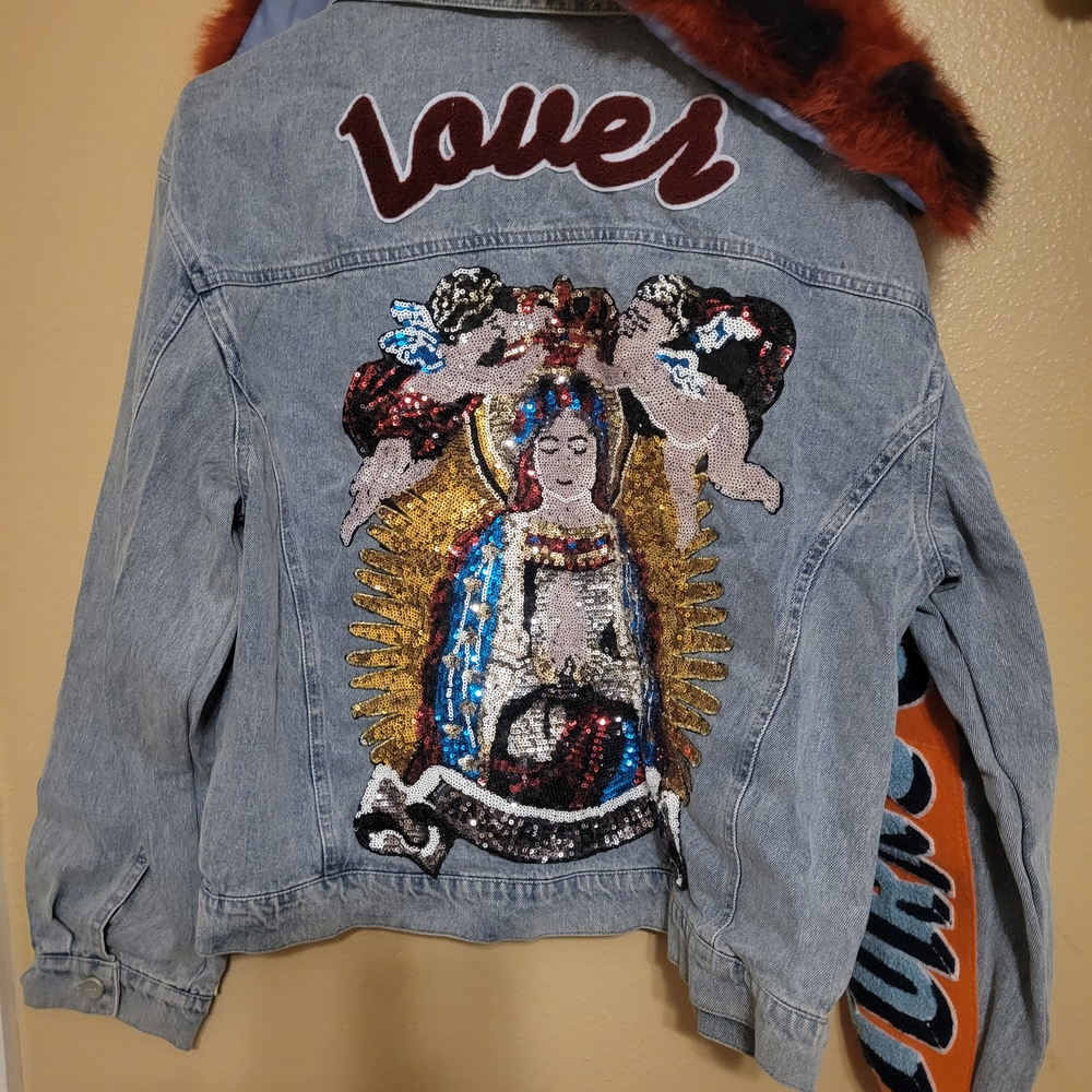 AKIRA Multicolor Graphic Jean Jacket - Picture 4 of 9